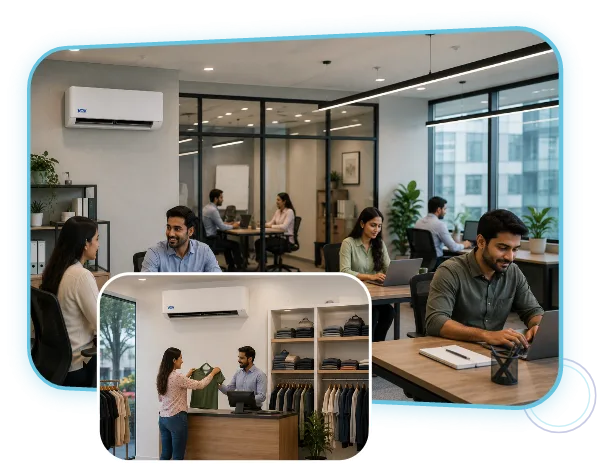 Cooling Solutions for Different Everyday Spaces