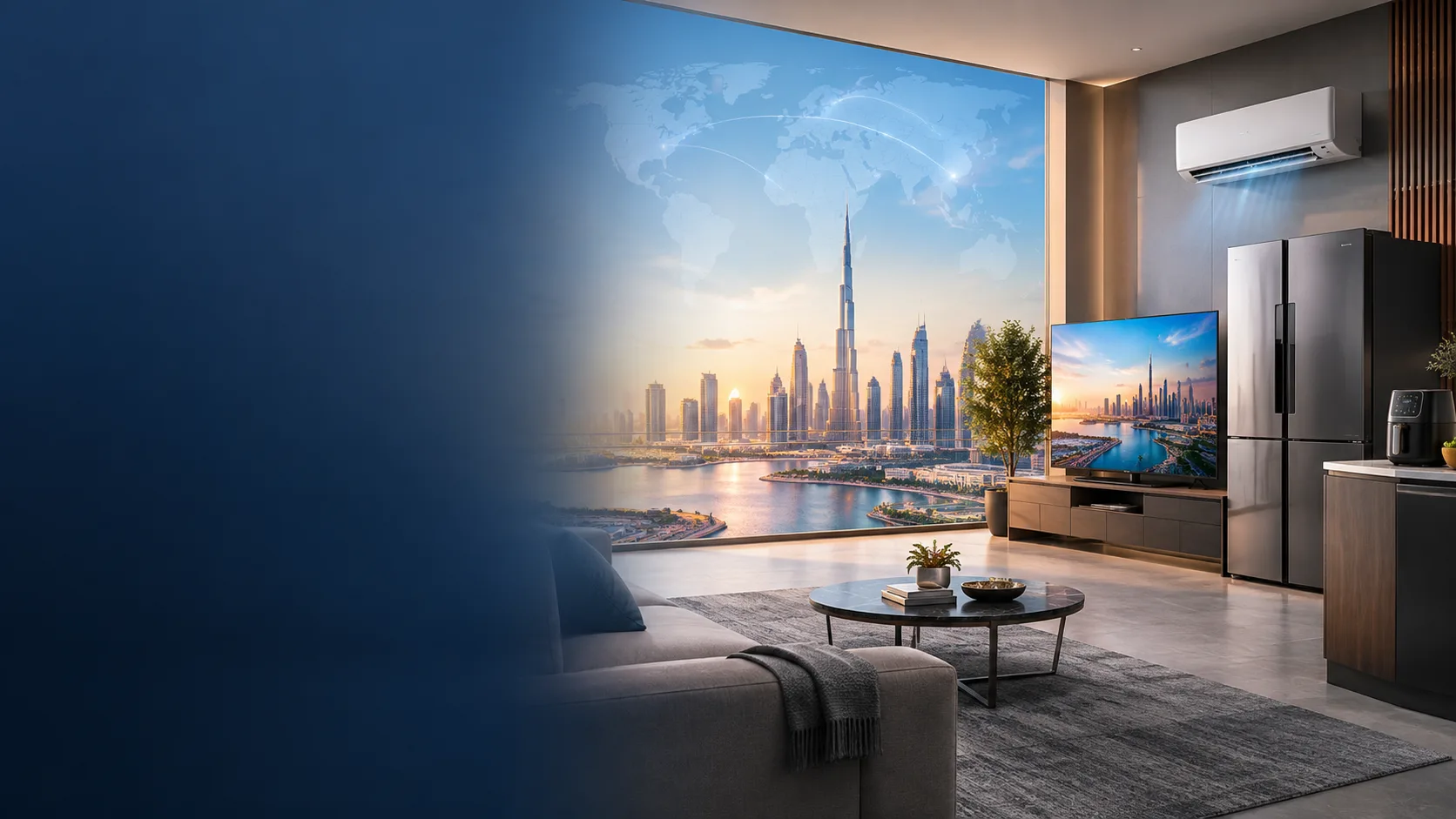 Coming to Dubai. Growing with the World.